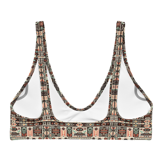 Mayan Fever Dream: A Sighting High-Waisted Bikini Top