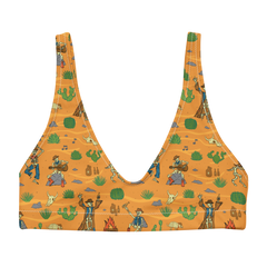 Bones and Embers: Vaquero’s Last Dance High-Waisted Bikini Top