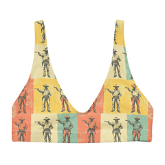 High Noon Holdup: Gunfighter Showdown High-Waisted Bikini Top
