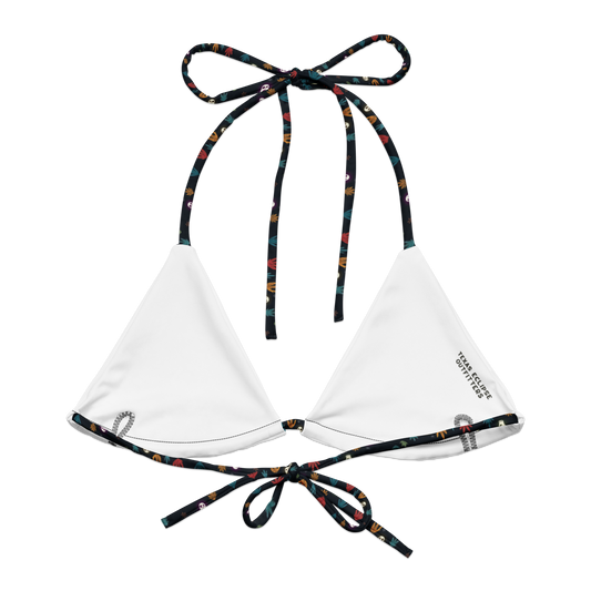 Ghostly Agave: Glowing String Bikini Top