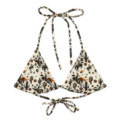Cosmic Rodeo: Bucking Space Bronco String Bikini Top