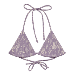 Ocotillo Sunrise: West Texas Blooms String Bikini Top