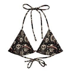 Renegade Revel: Outlaw Skull String Bikini Top