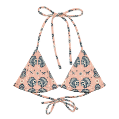 Warrior Calavera: Sunset Ceremonies String Bikini Top