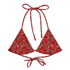 Sugar Skulls: Hallowed Ground String Bikini Top
