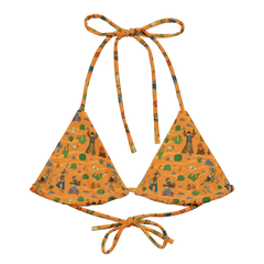 Bones and Embers: Vaquero’s Last Dance String Bikini Top