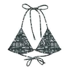 Wild Ride: Broncs, UFOs, and Cactus Skies String Bikini Top