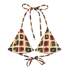 Grim Canyon: Skull Panel String Bikini Top