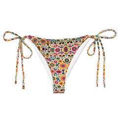 Calavera Dreams: Dia de los Muertos String Bikini Bottom