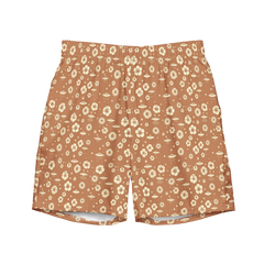 Beyond the Hibiscus: Unidentified Flying Florals Swim Trunks