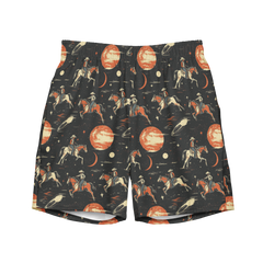 Solar Spur: Cosmic Range Rider Swim Trunks