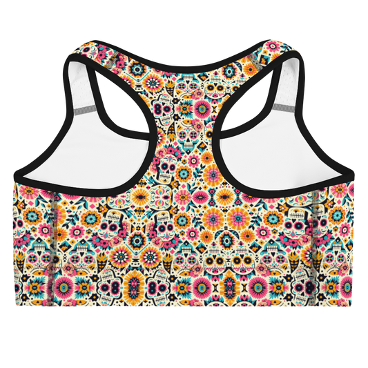 Calavera Dreams: Dia de los Muertos Sports Bra