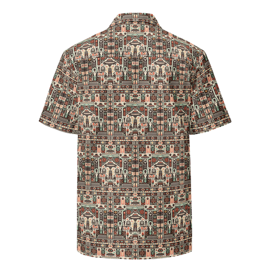 Mayan Fever Dream: A Sighting Button-Up Shirt