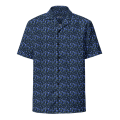 Wildflower Blues: Lone Star Bluebonnet Button-Up Shirt