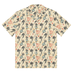 Bone Aloha: Desert Hula Button-Up Shirt