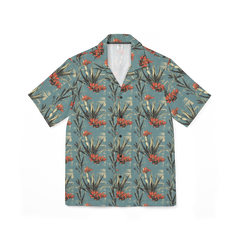 Cactus Aloha: Prickly Pear Blossom Performance Hawaiian Shirt