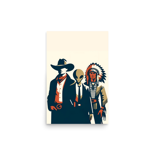 Tres Amigos Print