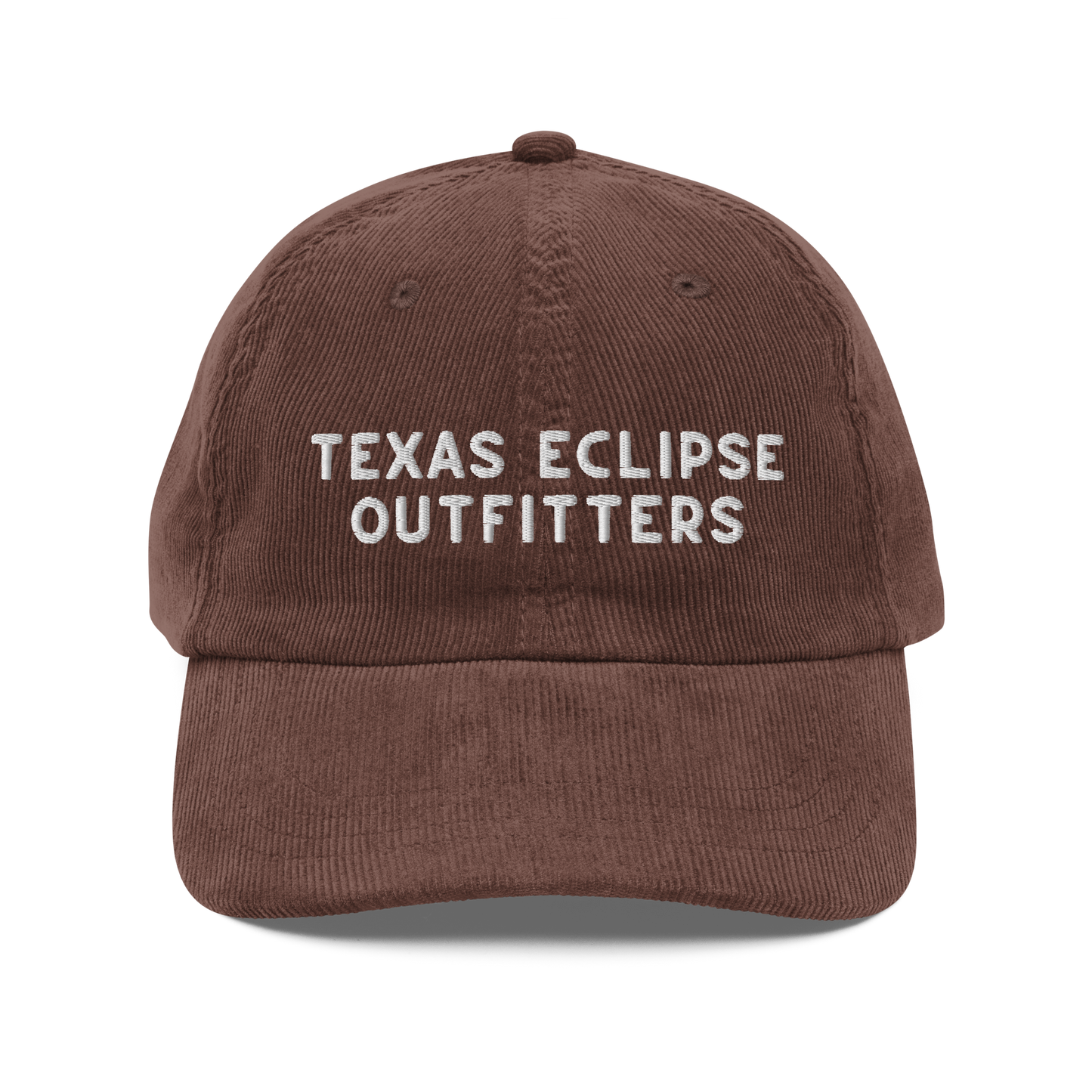Texas Eclipse Outfitters Corduroy Hat