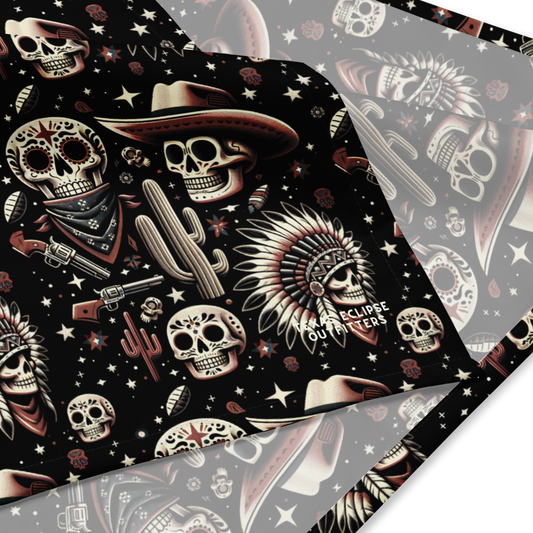 Renegade Revel: Outlaw Skull Bandana