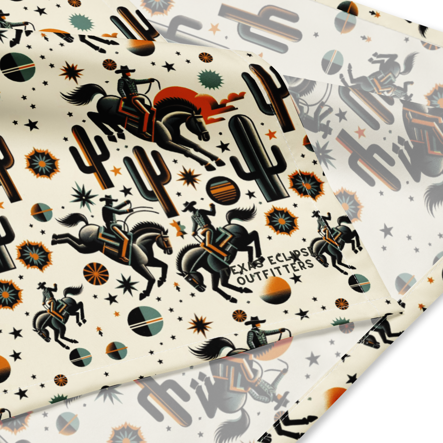 Cosmic Rodeo: Bucking Space Bronco Bandana