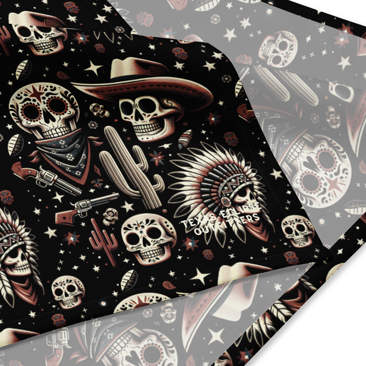 Renegade Revel: Outlaw Skull Bandana