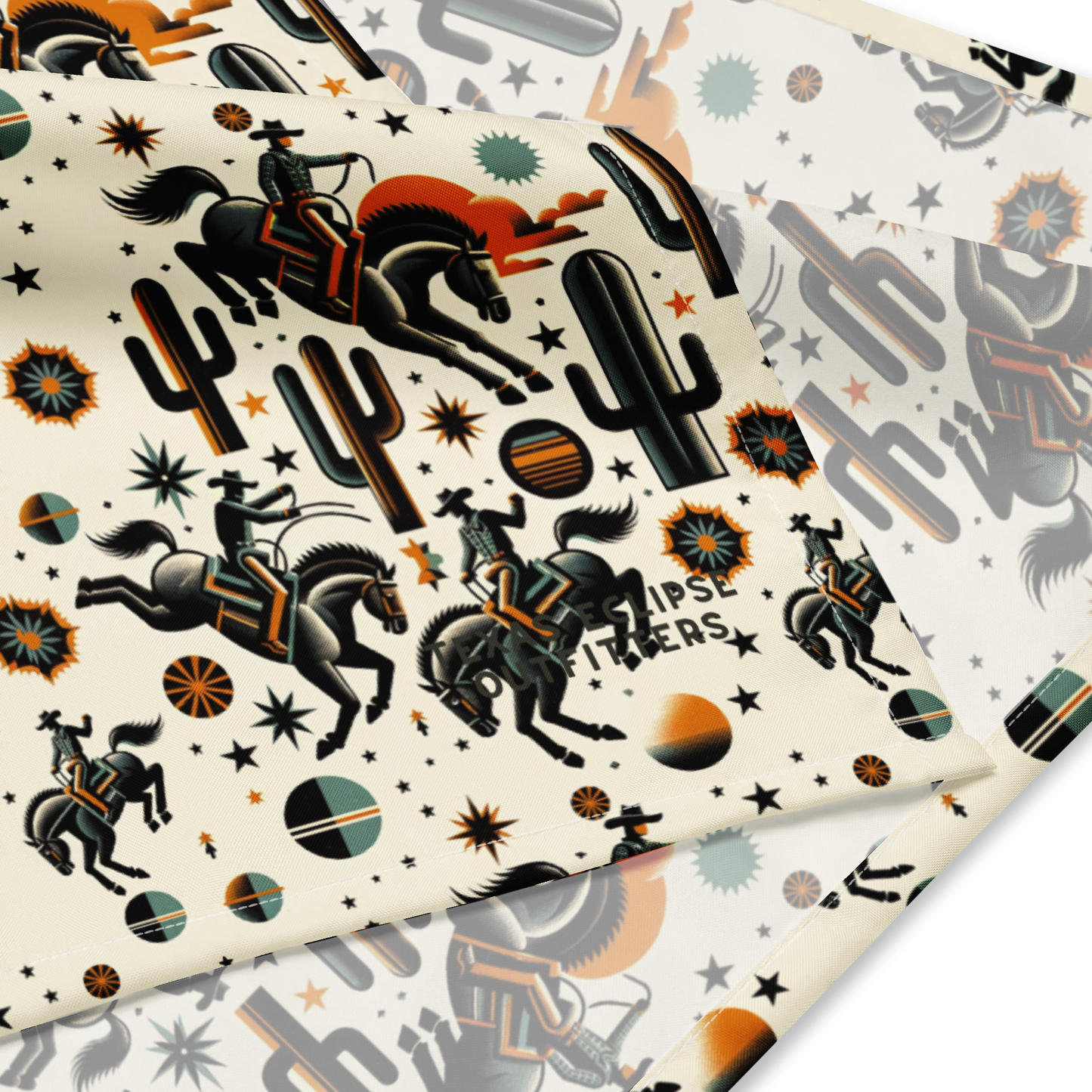 Cosmic Rodeo: Bucking Space Bronco Bandana