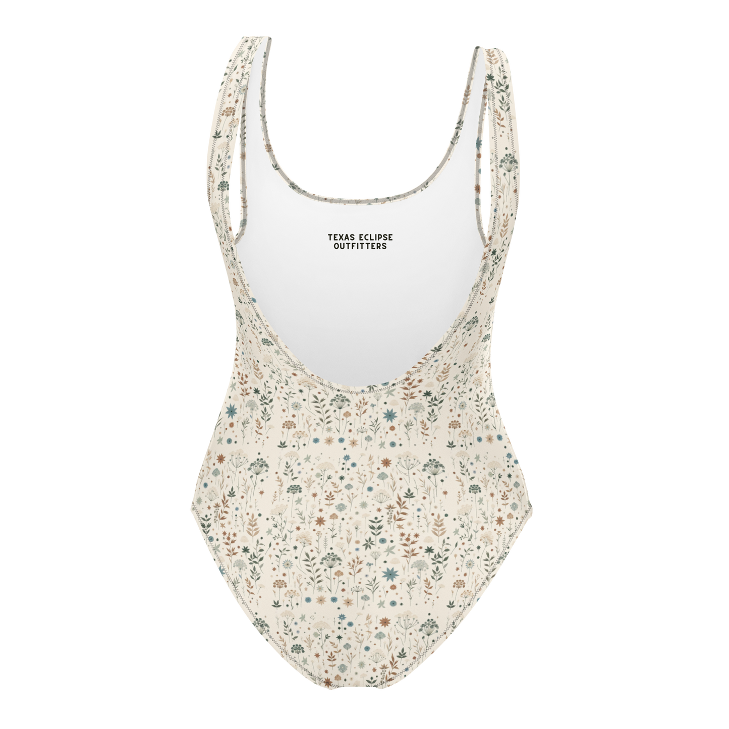 Meadow Bloom: Wildflower Delight One-Piece Swimsuit