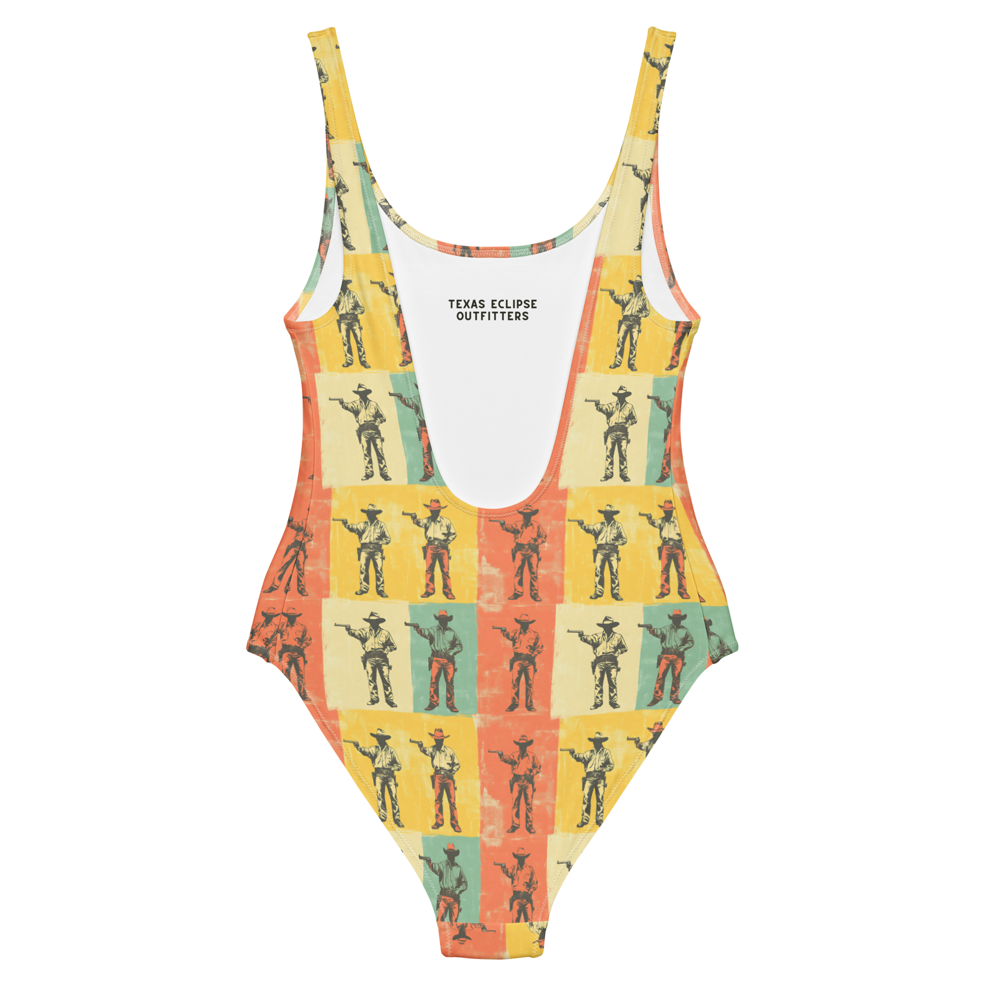 High Noon Holdup: Gunfighter Showdown One-Piece Swimsuit