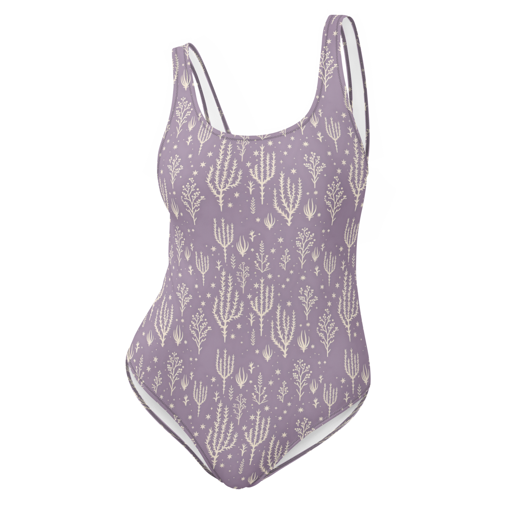 Ocotillo Sunrise: West Texas Blooms High-Waisted Bikini Bottom