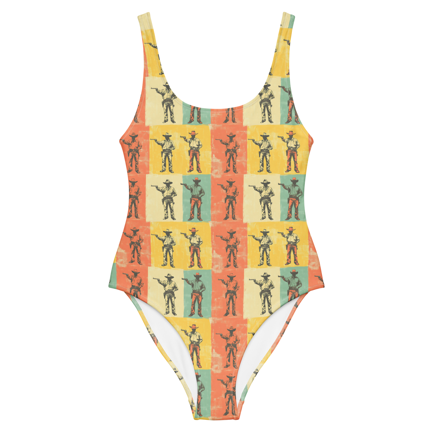 High Noon Holdup: Gunfighter Showdown One-Piece Swimsuit