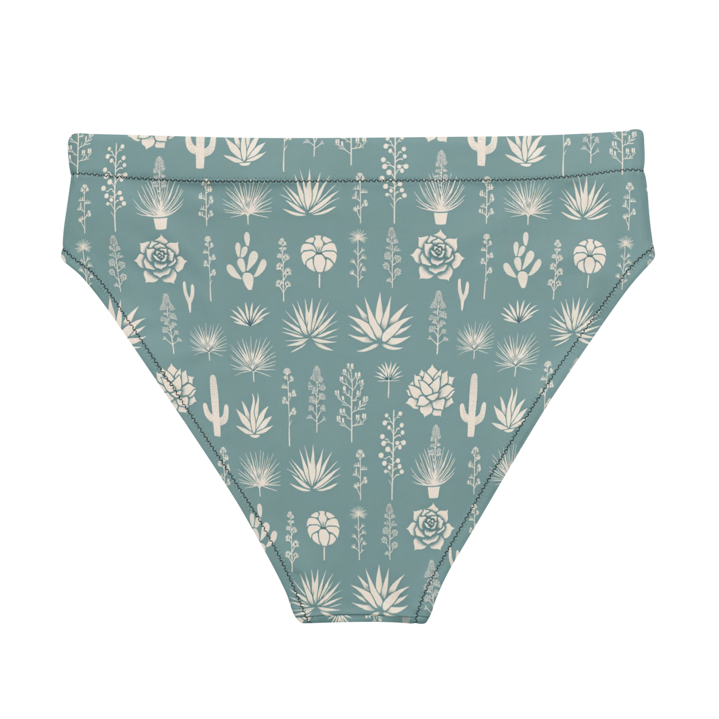 Saguaro Sunset: Hawaiian Nights in the Desert High-Waisted Bikini Bottom