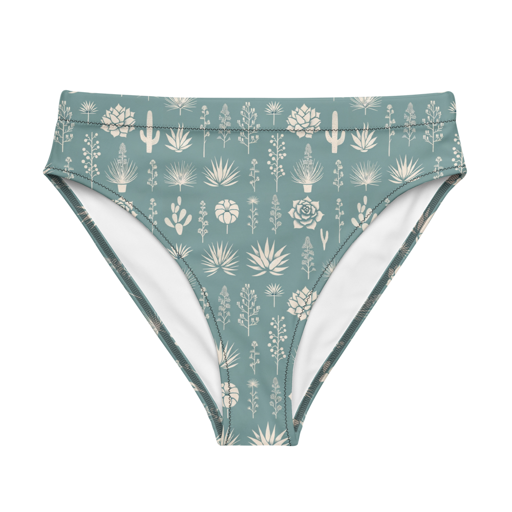 Saguaro Sunset: Hawaiian Nights in the Desert High-Waisted Bikini Bottom