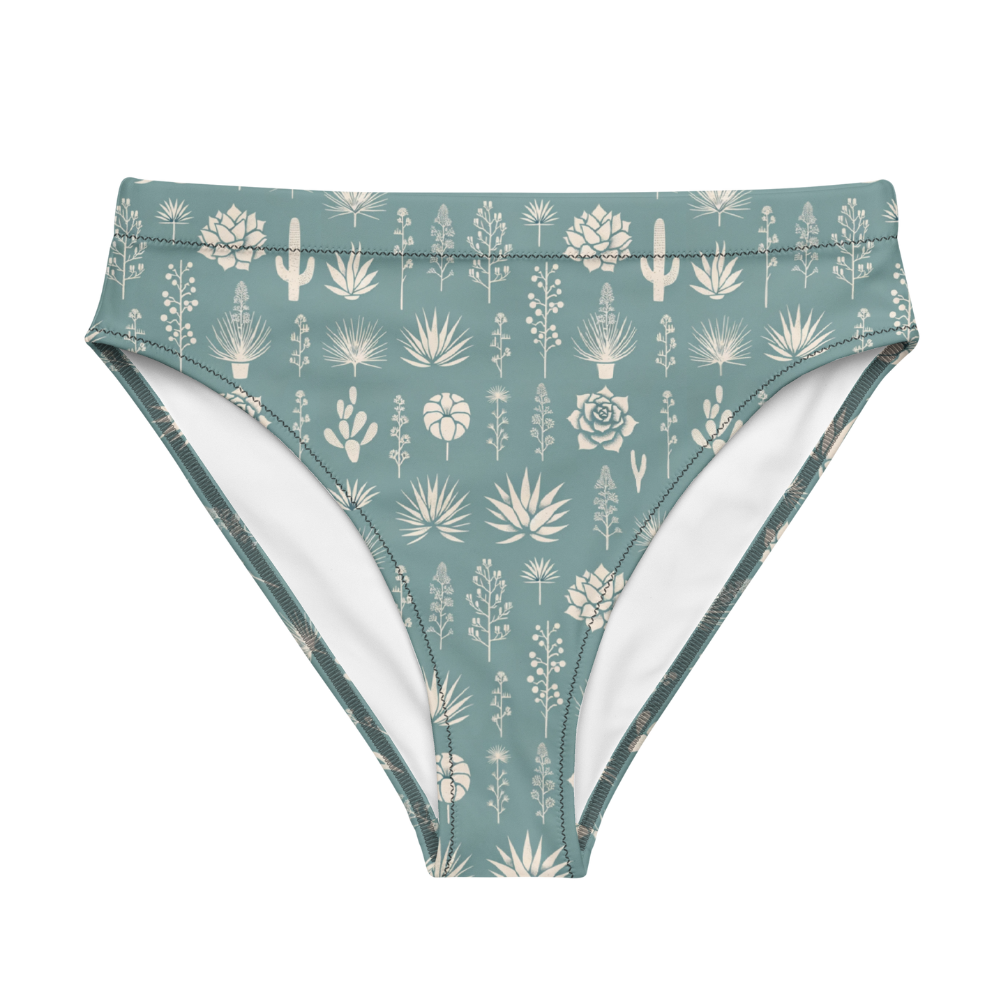 Saguaro Sunset: Hawaiian Nights in the Desert High-Waisted Bikini Bottom