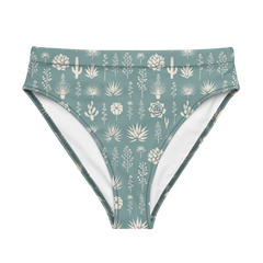 Saguaro Sunset: Hawaiian Nights in the Desert High-Waisted Bikini Bottom