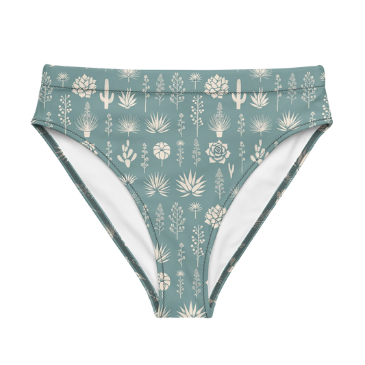 Saguaro Sunset: Hawaiian Nights in the Desert High-Waisted Bikini Bottom