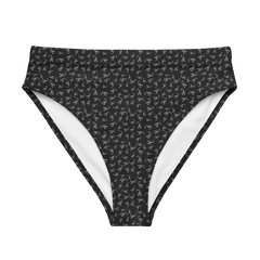 Pale Sting: Stamped Scorpion High-Waisted Bikini Bottom