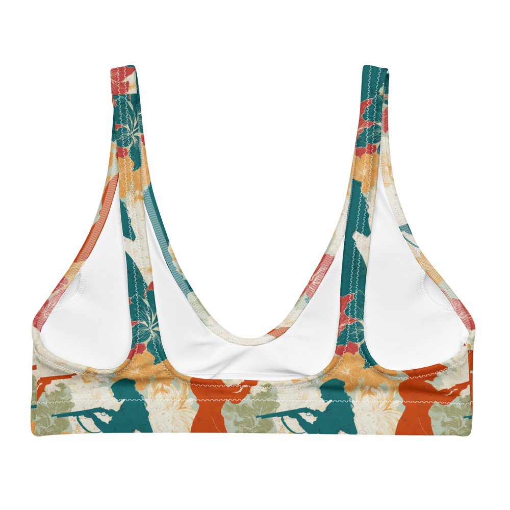 Hibiscus Draw: Gunfighter Showdown High-Waisted Bikini Top