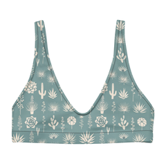 Saguaro Sunset: Hawaiian Nights in the Desert High-Waisted Bikini Top