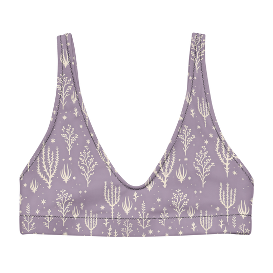 Ocotillo Sunrise: West Texas Blooms High-Waisted Bikini Top