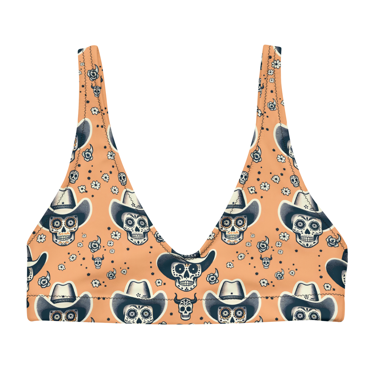 Skull Ranch: Vaquero Vignettes High-Waisted Bikini Top