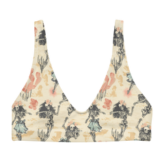 Bone Aloha: Desert Hula High-Waisted Bikini Top