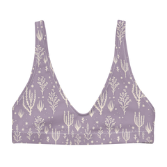 Ocotillo Sunrise: West Texas Blooms High-Waisted Bikini Top