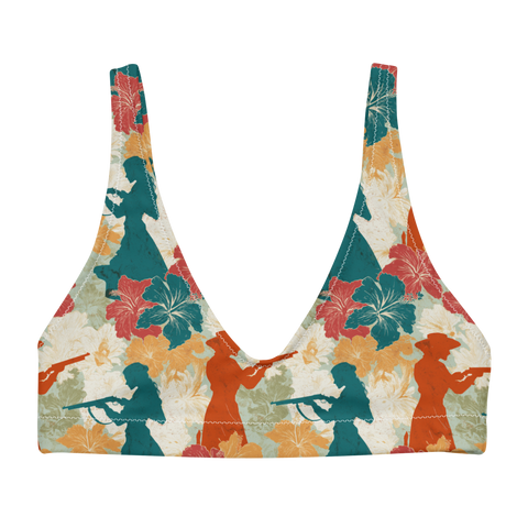 Hibiscus Draw: Gunfighter Showdown High-Waisted Bikini Top