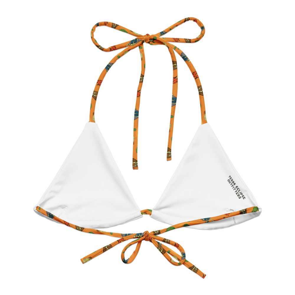 Bones and Embers: Vaquero’s Last Dance String Bikini Top