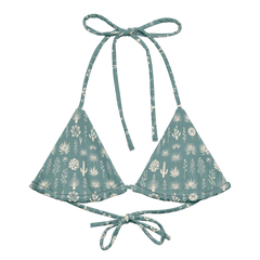 Saguaro Sunset: Hawaiian Nights in the Desert String Bikini Top