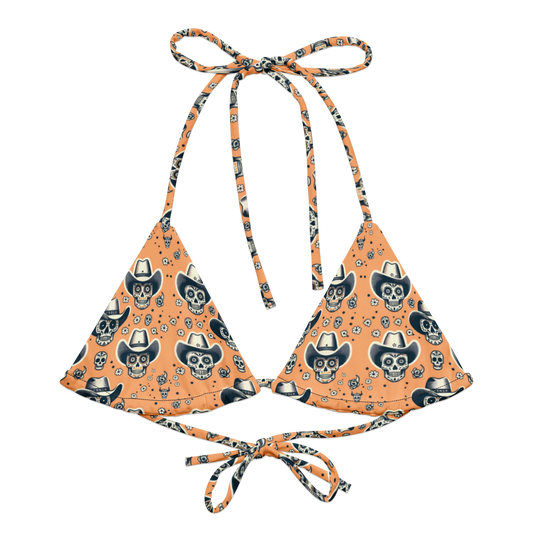 Skull Ranch: Vaquero Vignettes String Bikini Top