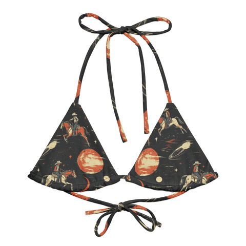 Solar Spur: Cosmic Range Rider String Bikini Top