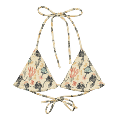 Bone Aloha: Desert Hula String Bikini Top