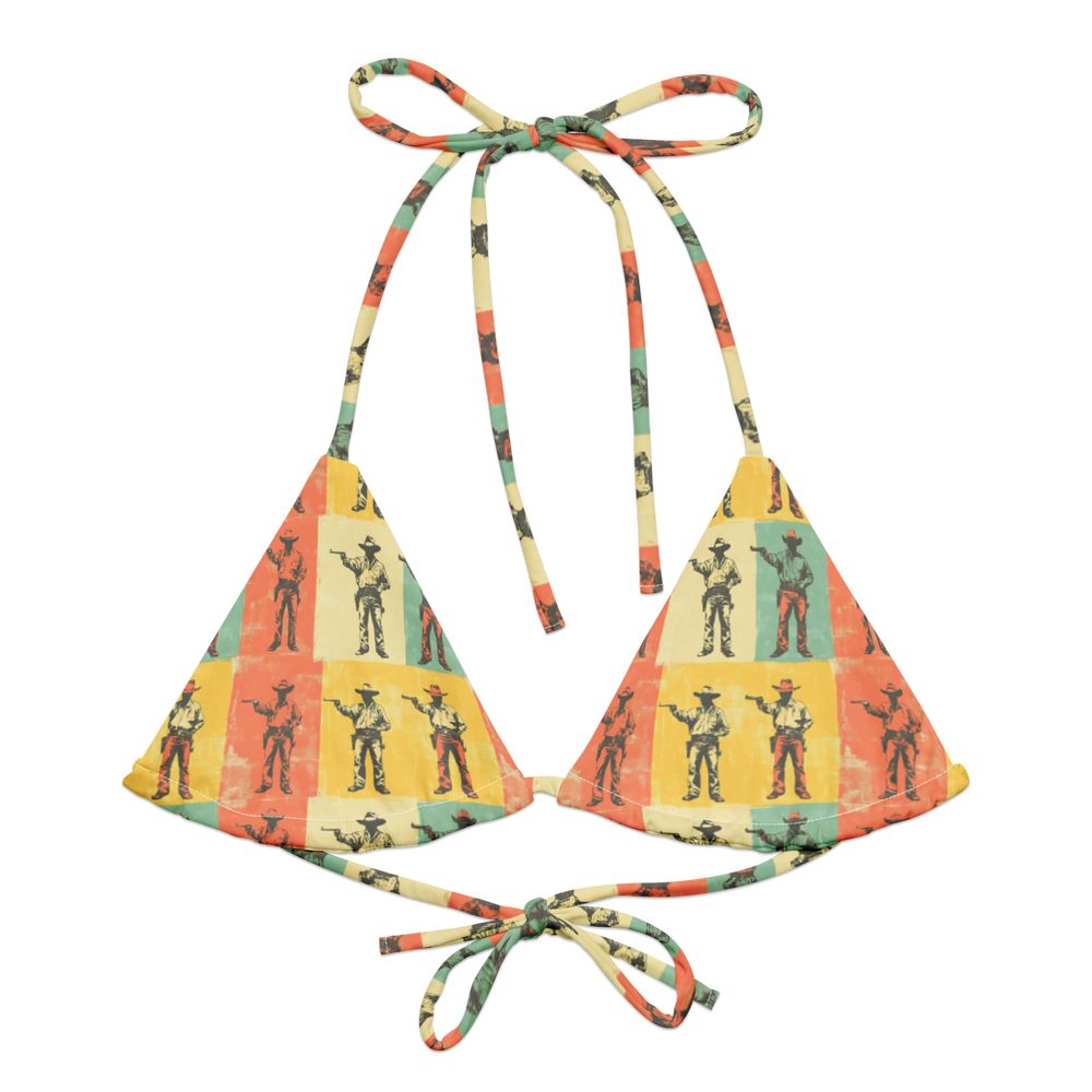 High Noon Holdup: Gunfighter Showdown String Bikini Top