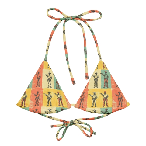High Noon Holdup: Gunfighter Showdown String Bikini Top